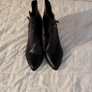 Liz Claiborne ankle boots with block heal